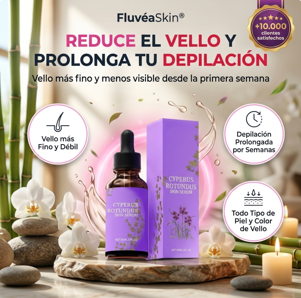 El único sérum que debilita los folículos pilosos desde la primera semana